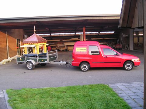 Gerestaureerd kerkdak